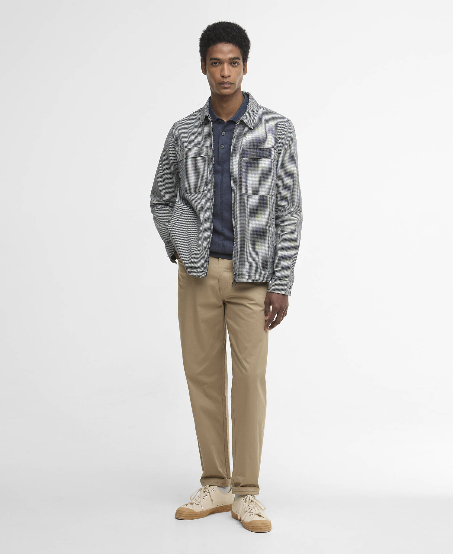 Overshirt Willowburn Gingham Navy image number 1