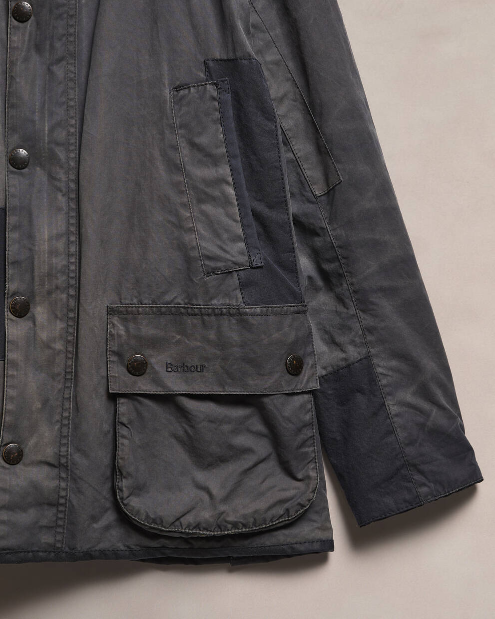 Barbour Re-Loved Men's Ashby Waxed Jacket - Size S