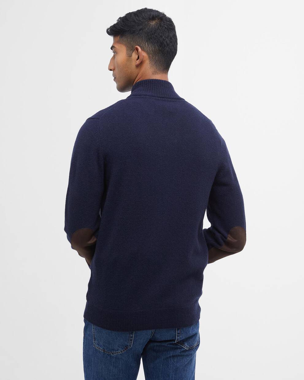 Essential Elbow-Patch Cardigan