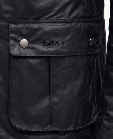 Duke Waxed Jacket Classic Black