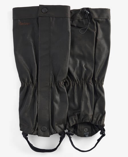 Waxed Cotton Gaiters Olive