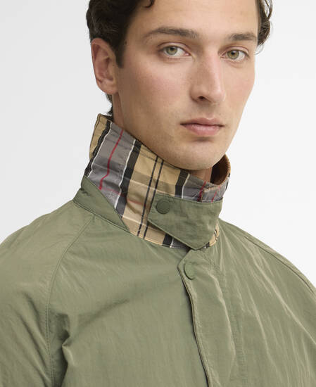 Ashby Showerproof Jacket Dusty Olive