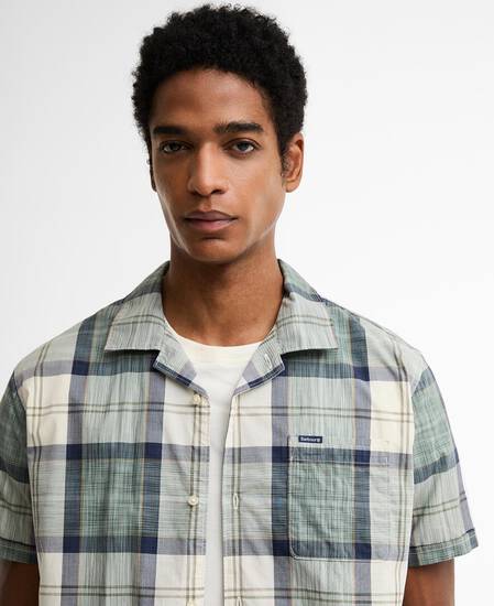 Patrick Tartan Short-Sleeved Shirt Meadow Brook Tartan