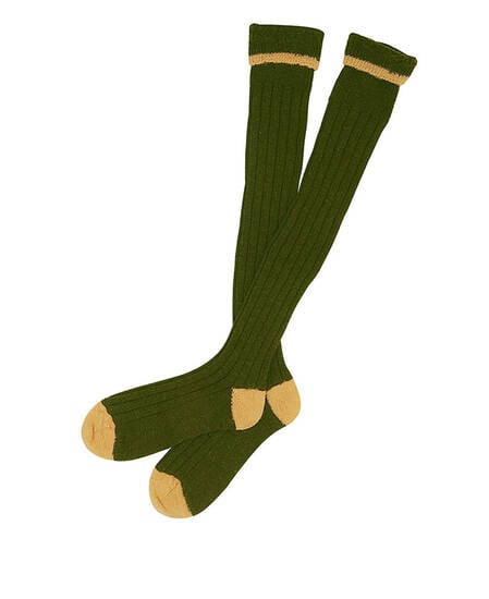 Calze Contrast Gun Stockings 