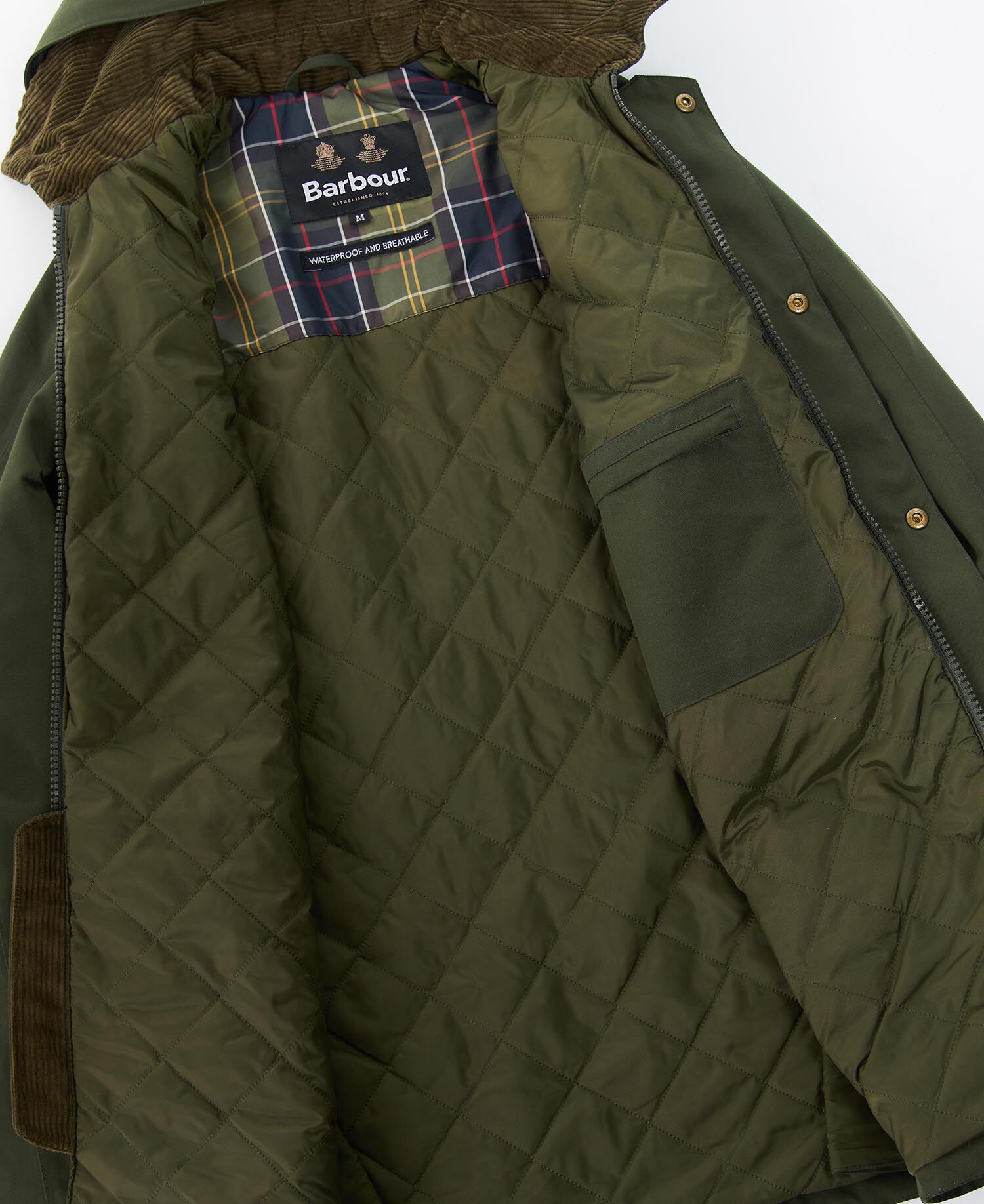 Buy Winter Ashby Waterproof Jacket for USD 475.00 | BARBOUR_US