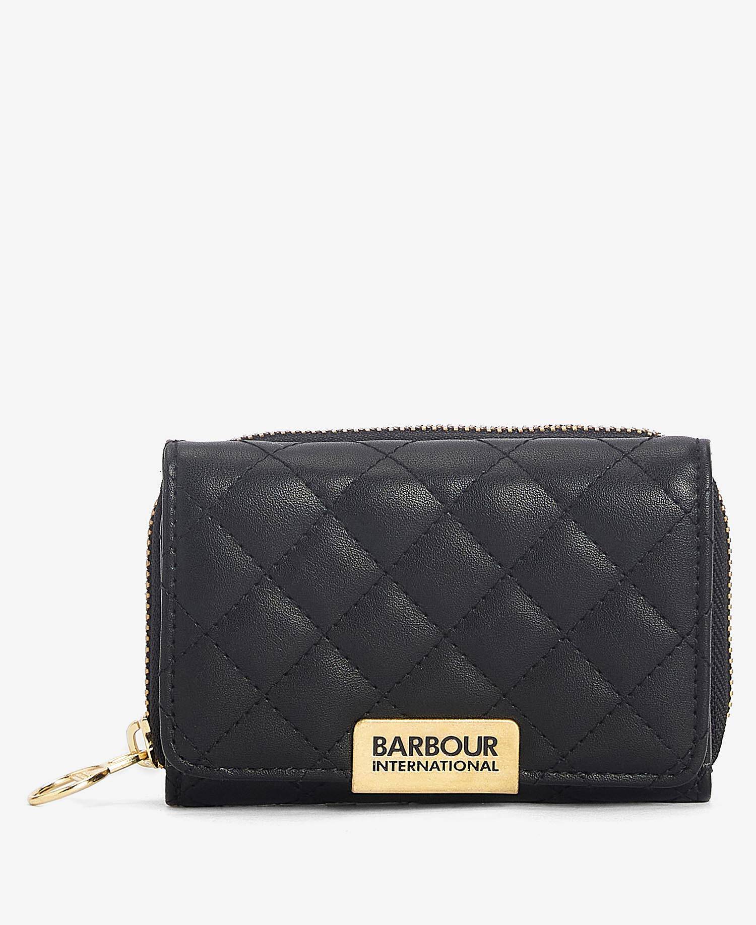 Aurora Tri-Fold Purse Classic Black image number 0