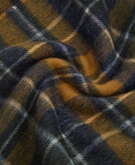 Sciarpa New Check Tartan Forest/Bronze Brown
