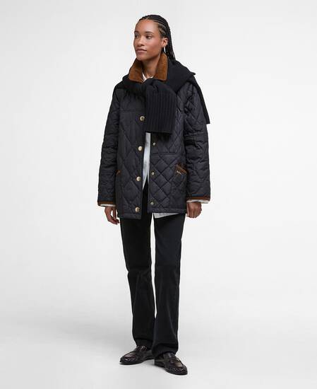 Giacca trapuntata Lorrie Black