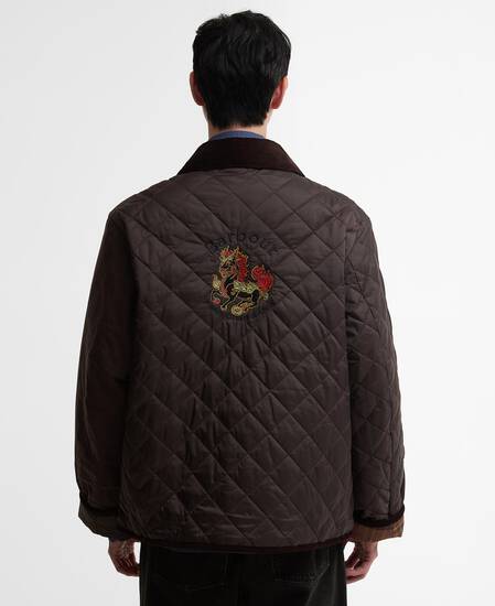 Barbour x Feng Chen Wang Steppjacke Fendale Rustic
