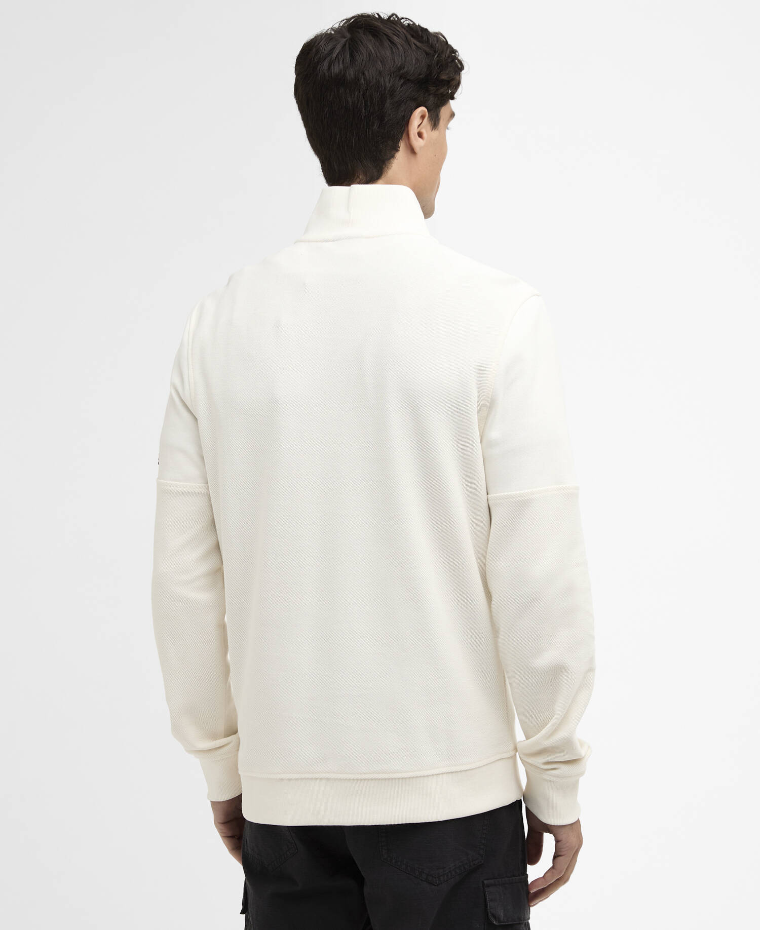 Kaspian Quarter-Zip Sweatshirt Whisper White image number 2