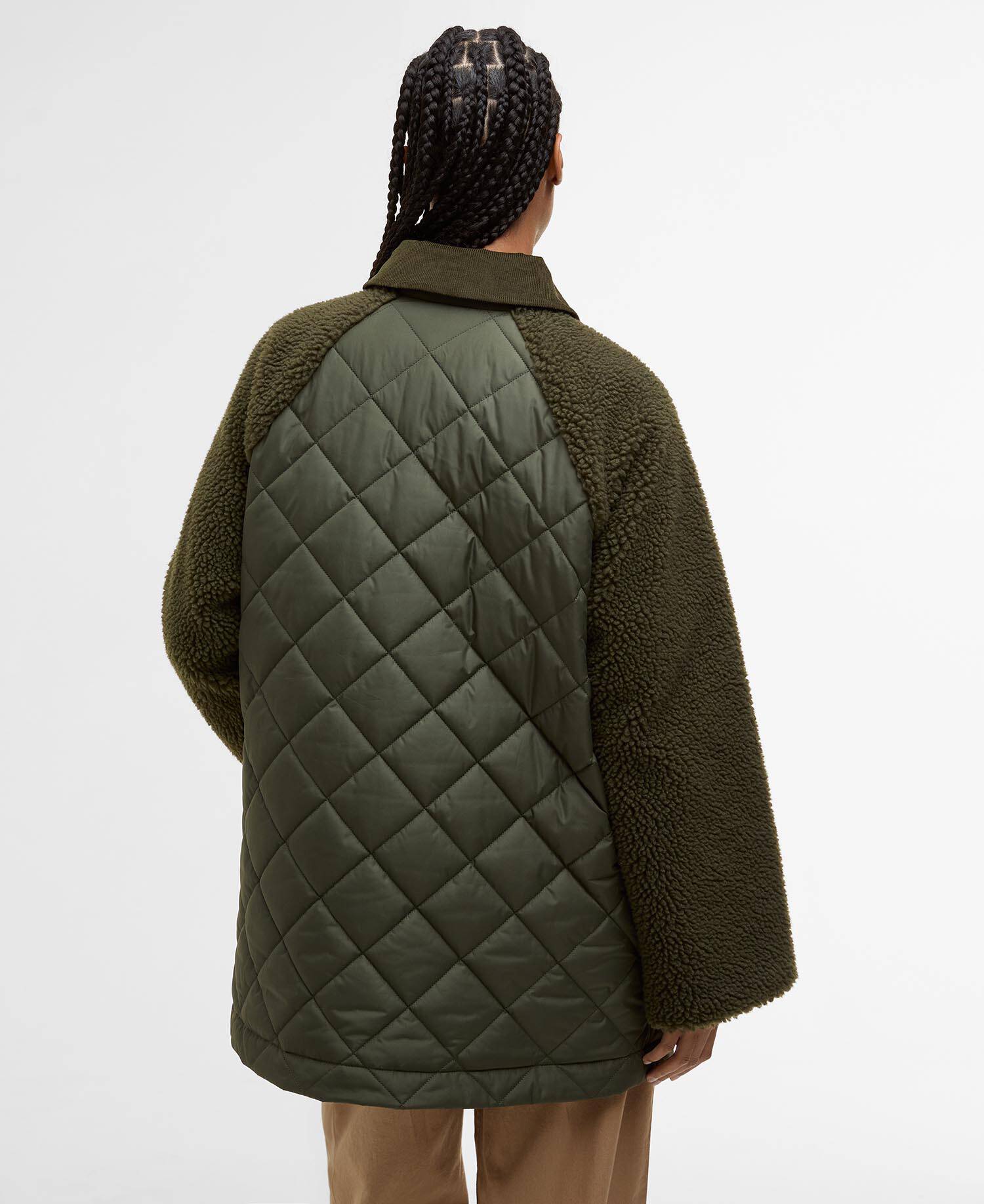 Steppjacke Barden Olive/Ancient image number 2