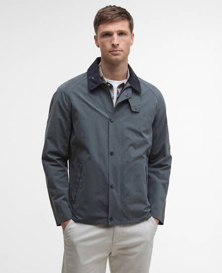 Peached Tracker Casual Jacket Charcoal