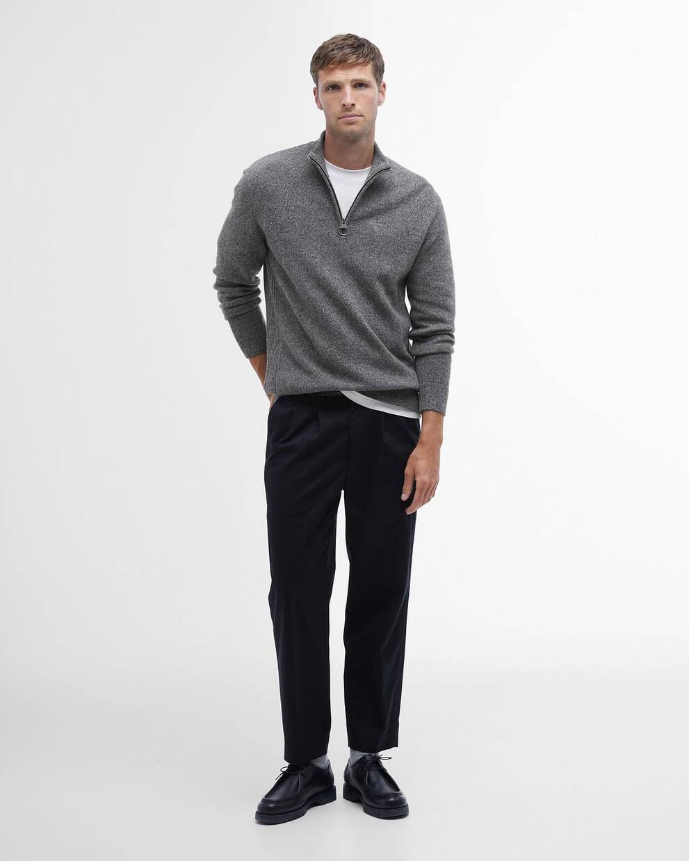 Essential Tisbury Half-Zip Jumper
