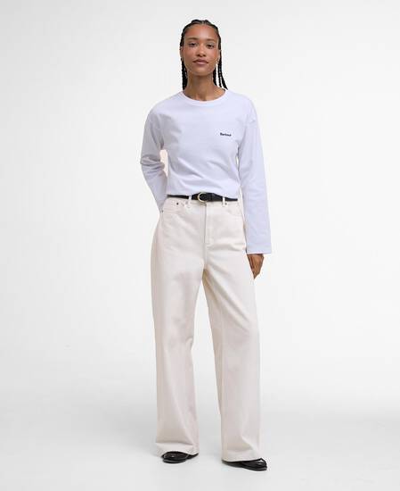 Lavensdale Long-Sleeved T-Shirt White