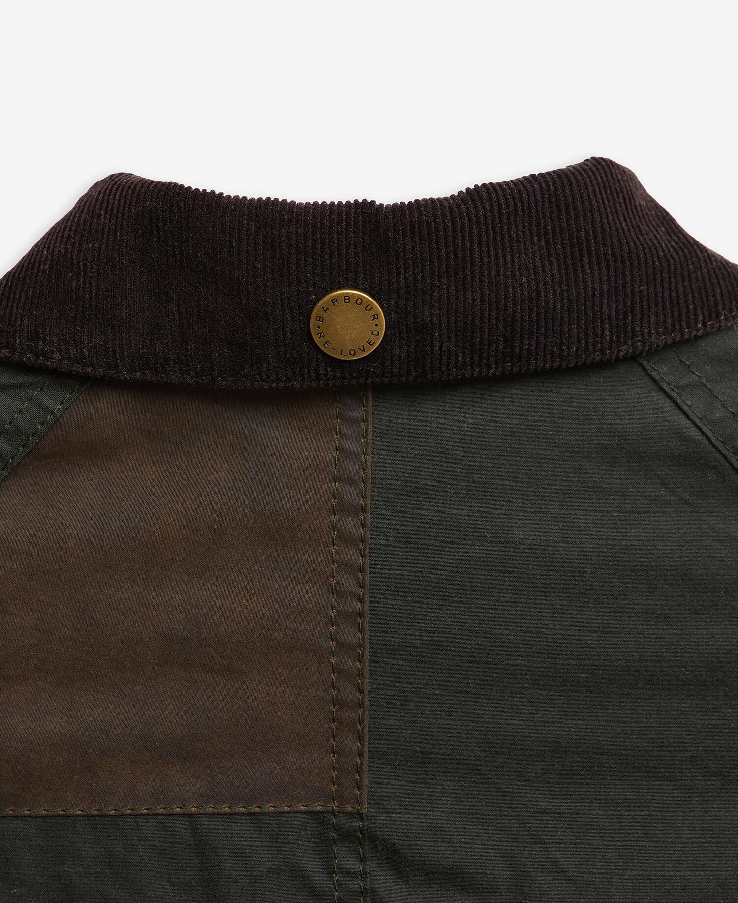 Barbour Re-Loved Beadnell Waxed Jacket - Size 10 Sage