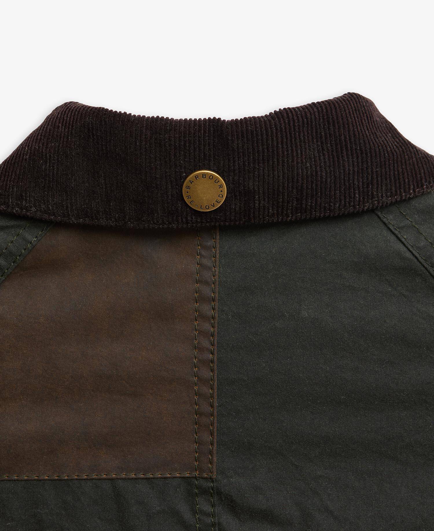 Barbour Re-Loved Beadnell Waxed Jacket - Size 10 Sage image number 7