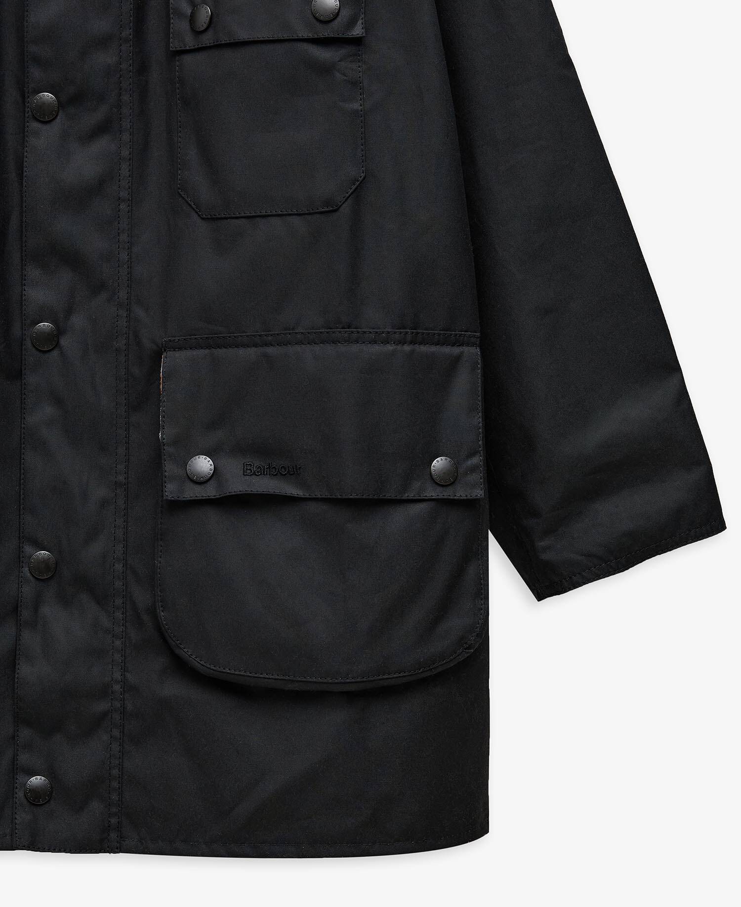 Oversized Solway Waxed Jacket image number 9