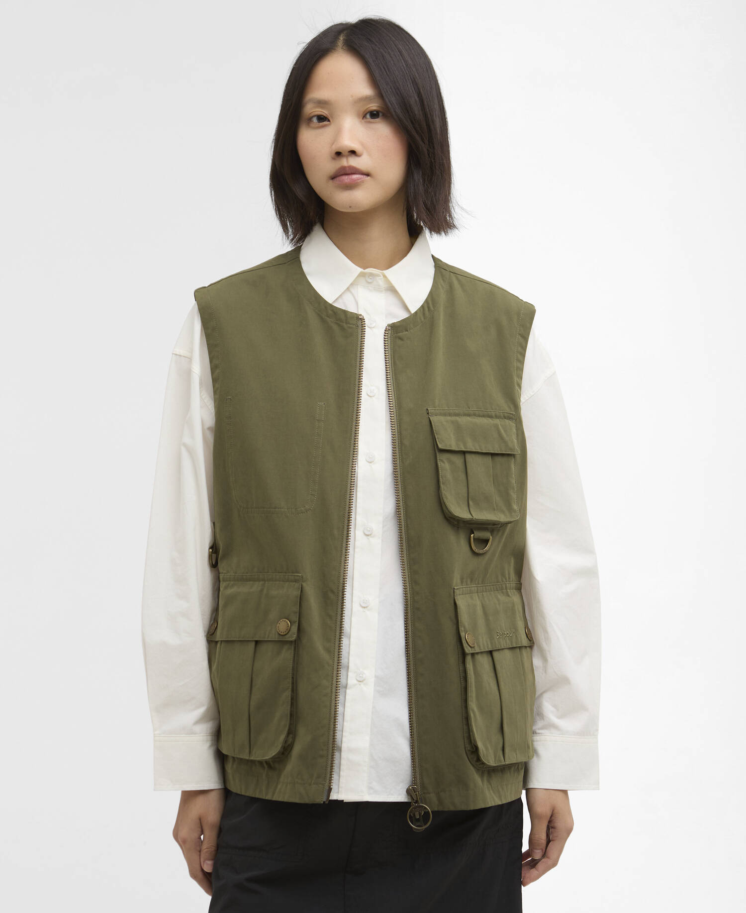 Gwen Gilet Burnt Olive/Ancient image number 0
