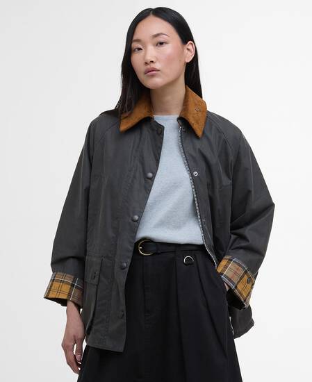 Women's Bedale Waxed Jacket Grey/Dress Women's Bedale Waxed Jacket Grey/Dress