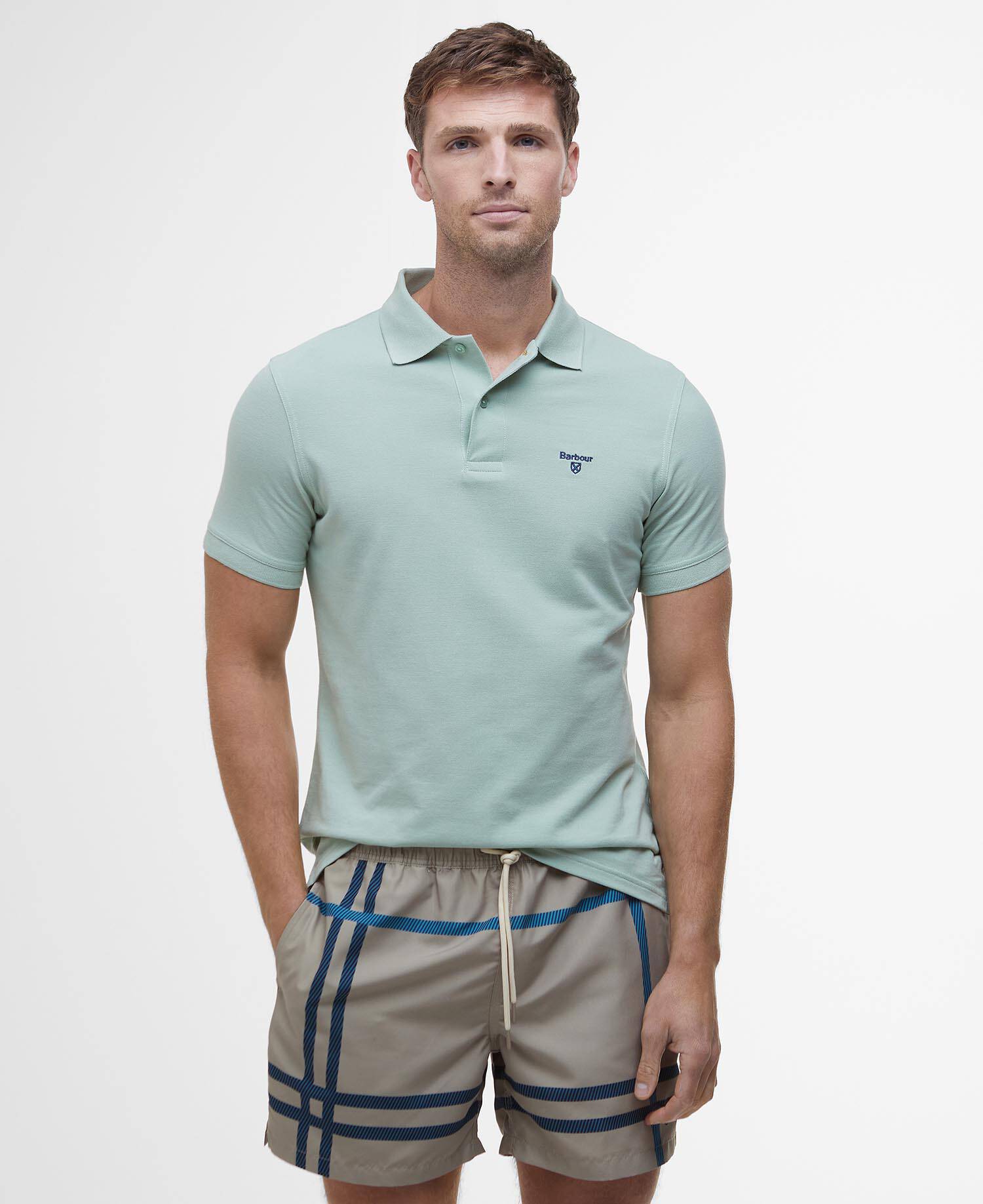 Lightweight Sports Short-Sleeved Polo Shirt Pale Apple image number 0