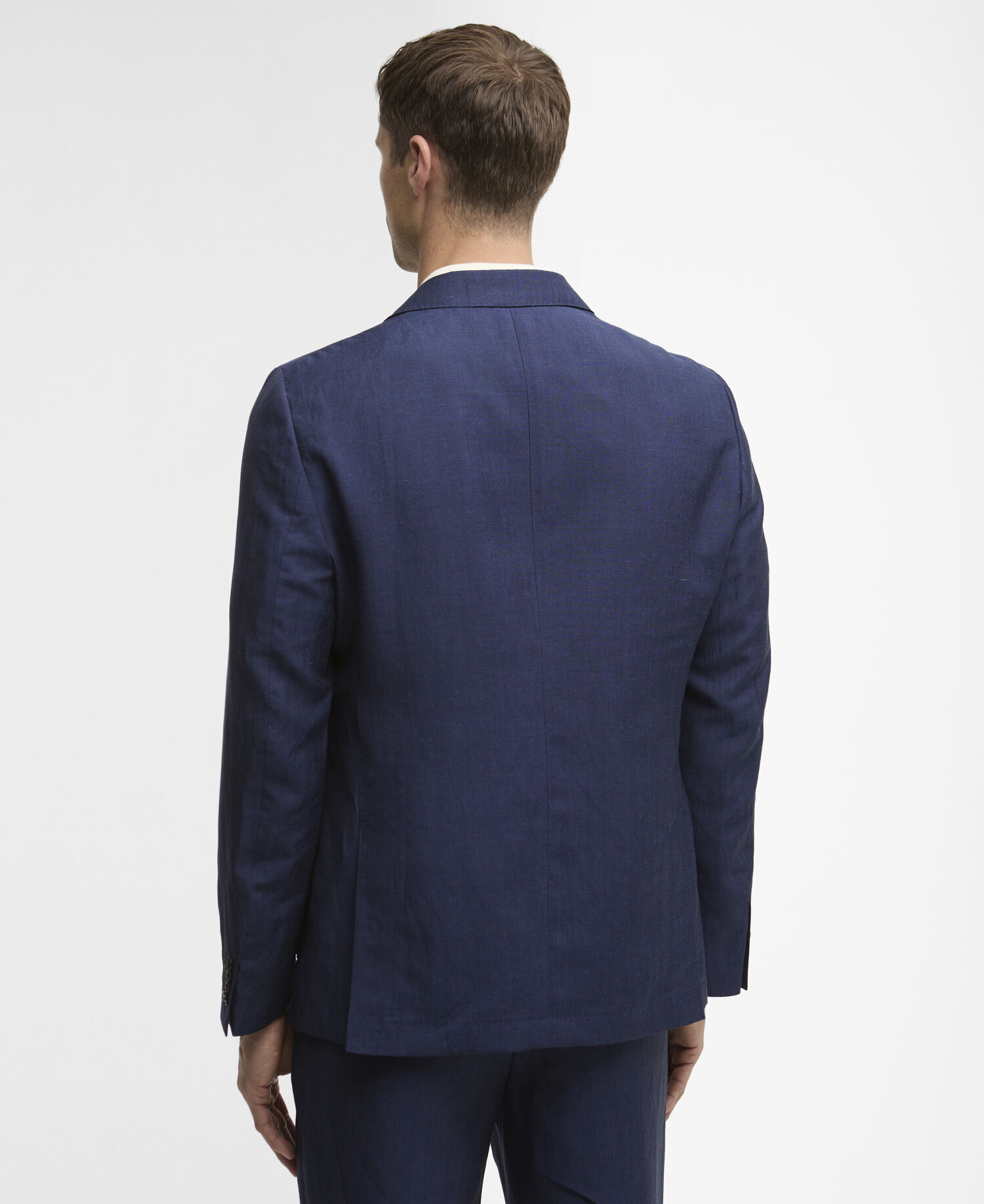 Willowtree Linen Blend Blazer Navy