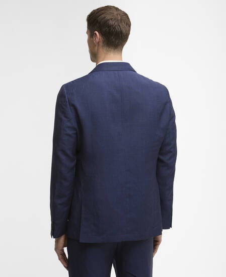 Willowtree Linen Blend Blazer Navy