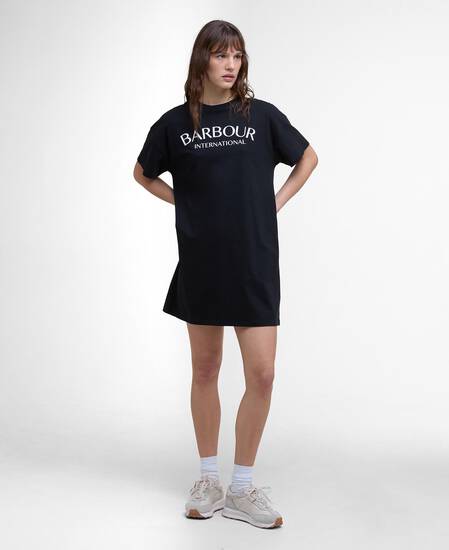 Cali T-Shirt Dress Black