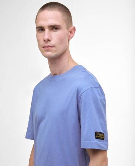 Outline T-Shirt Manor Blue