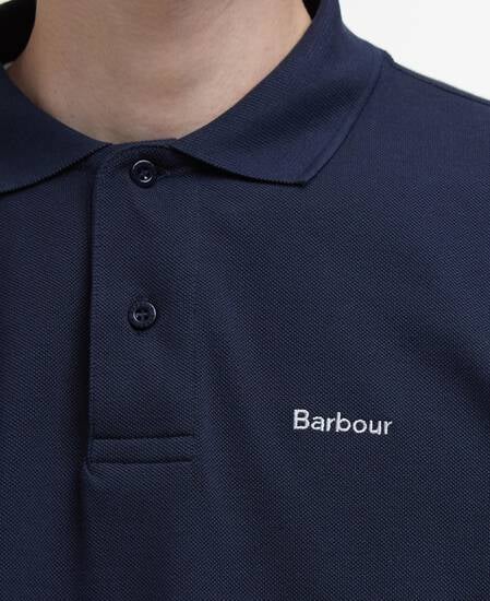 Hexham Oversized Polo Shirt Classic Navy