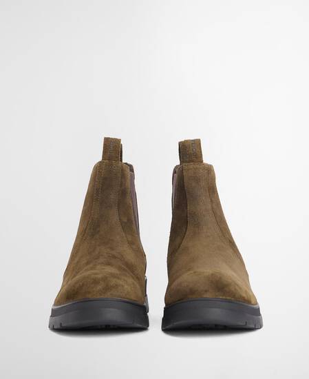 Stivaletti Chelsea Turnbull Oiled Olive Suede Stivaletti Chelsea Turnbull Oiled Olive Suede