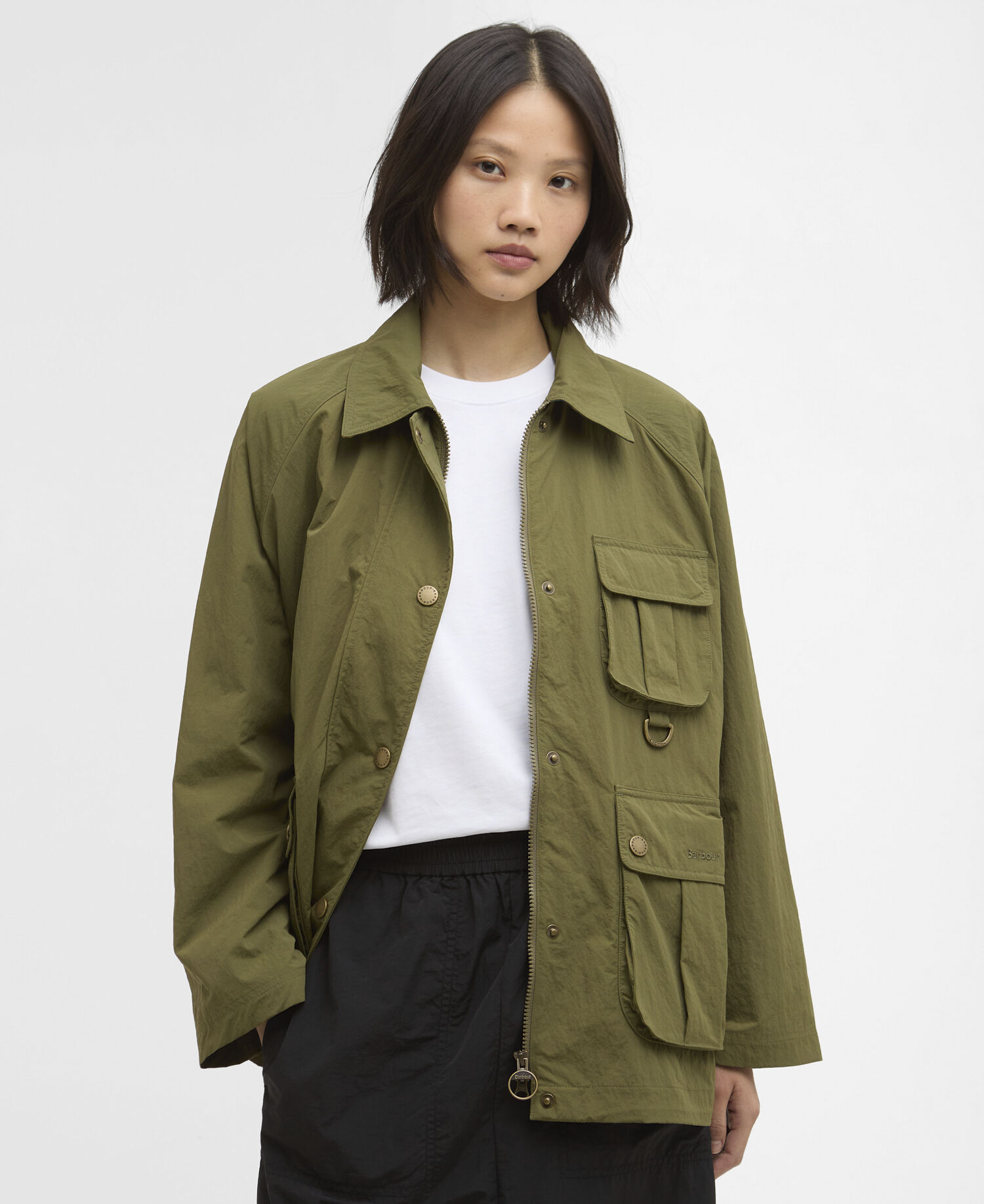 Debbie Showerproof Jacket Burnt Olive