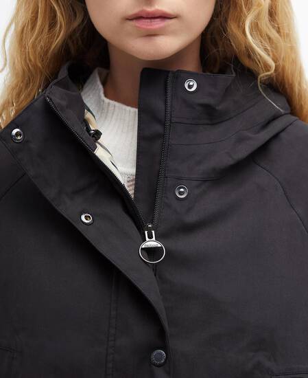 Winter Beadnell Waterproof Jacket Black-Ancient