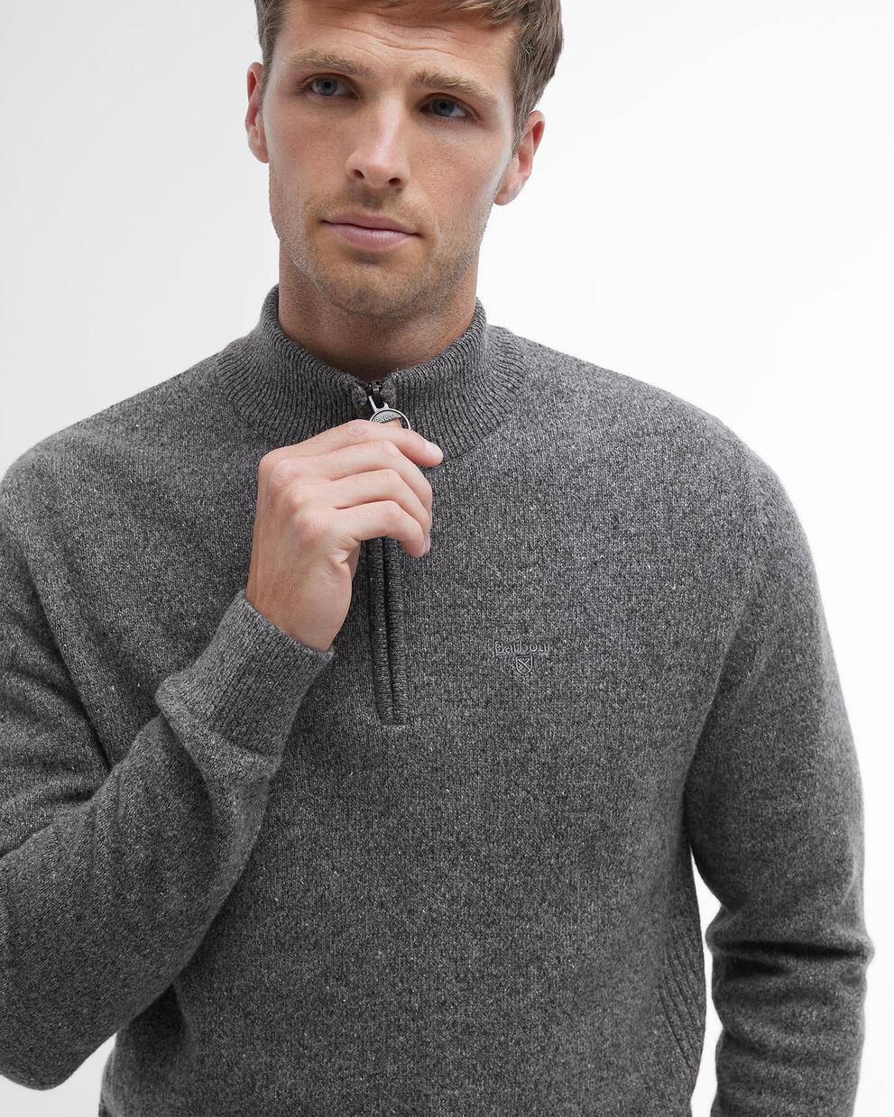 Essential Tisbury Half-Zip Jumper