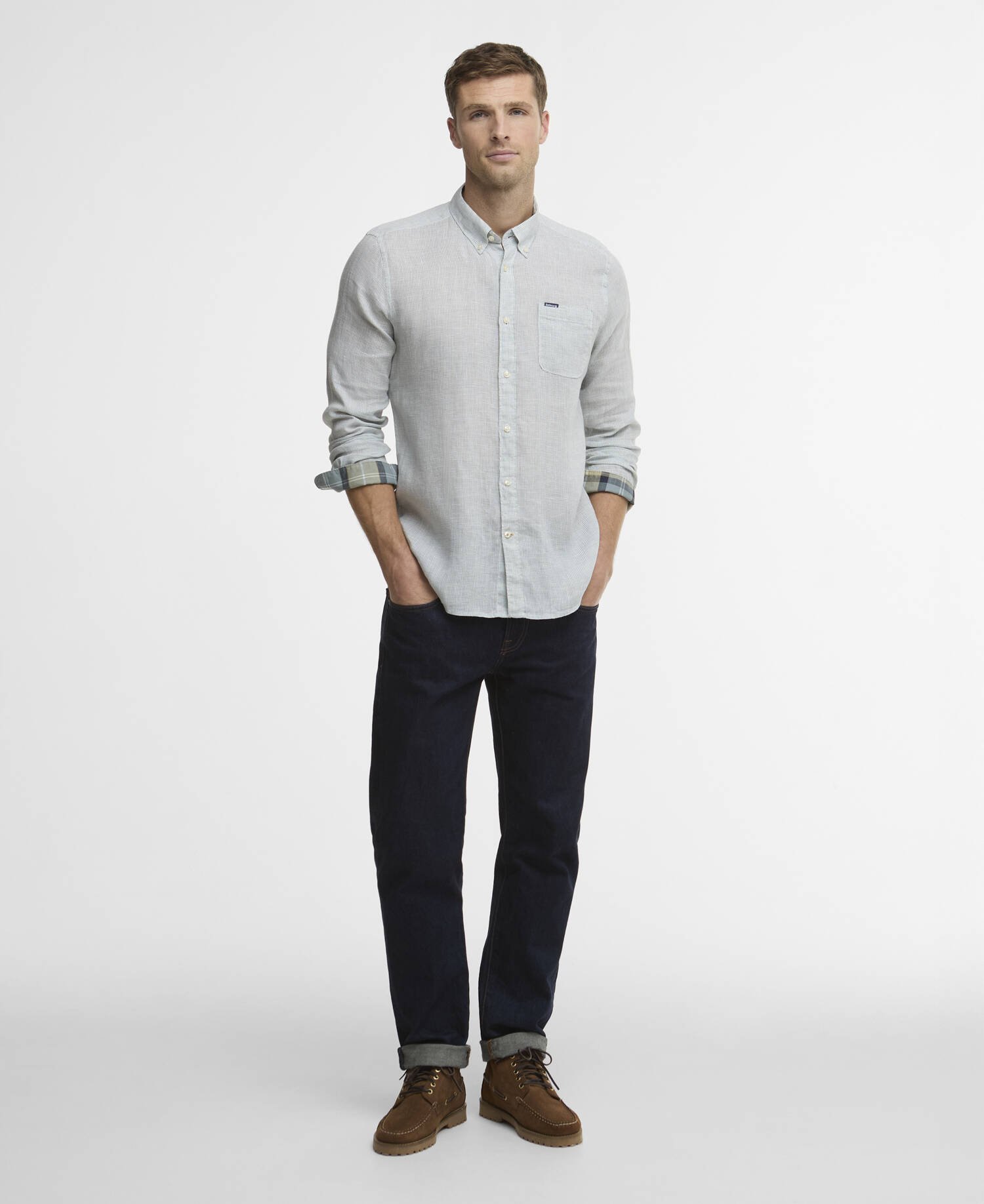 Linton Tailored Long-Sleeved Shirt image number 1