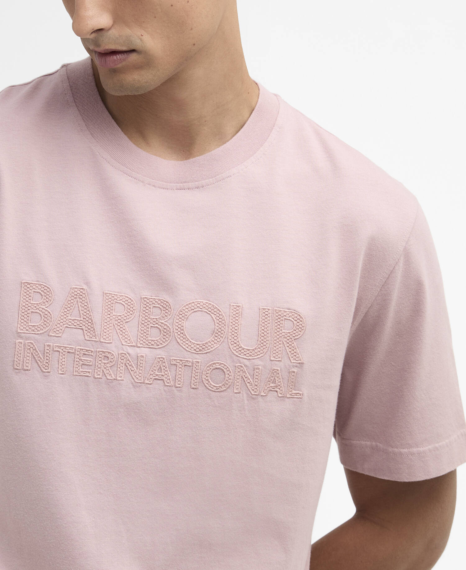 Theo Logo T-Shirt Woodrose image number 3