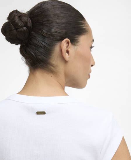 T-shirt a coste Verona White