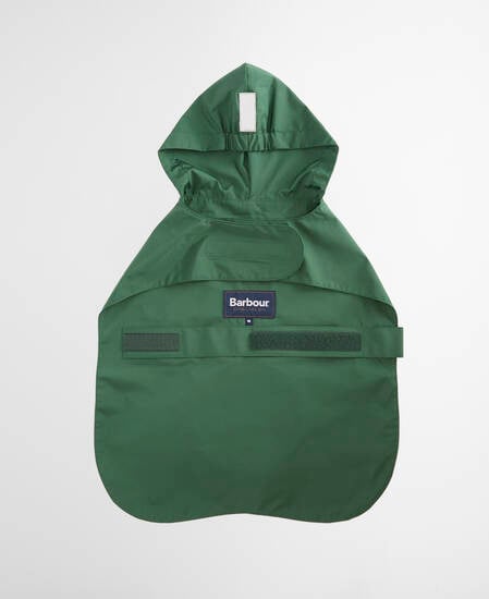 Packable Logo Dog Coat Green