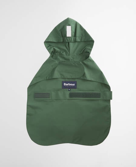 Hundemantel Packable Logo Green