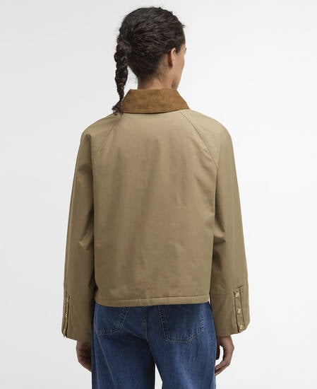 Phoebe Casual Jacket Military Brown