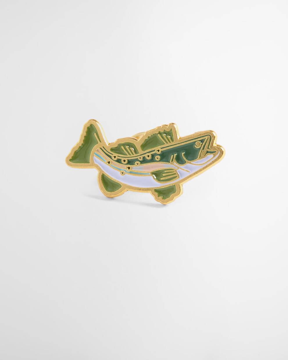 Barbour Zander Fish Pin Badge