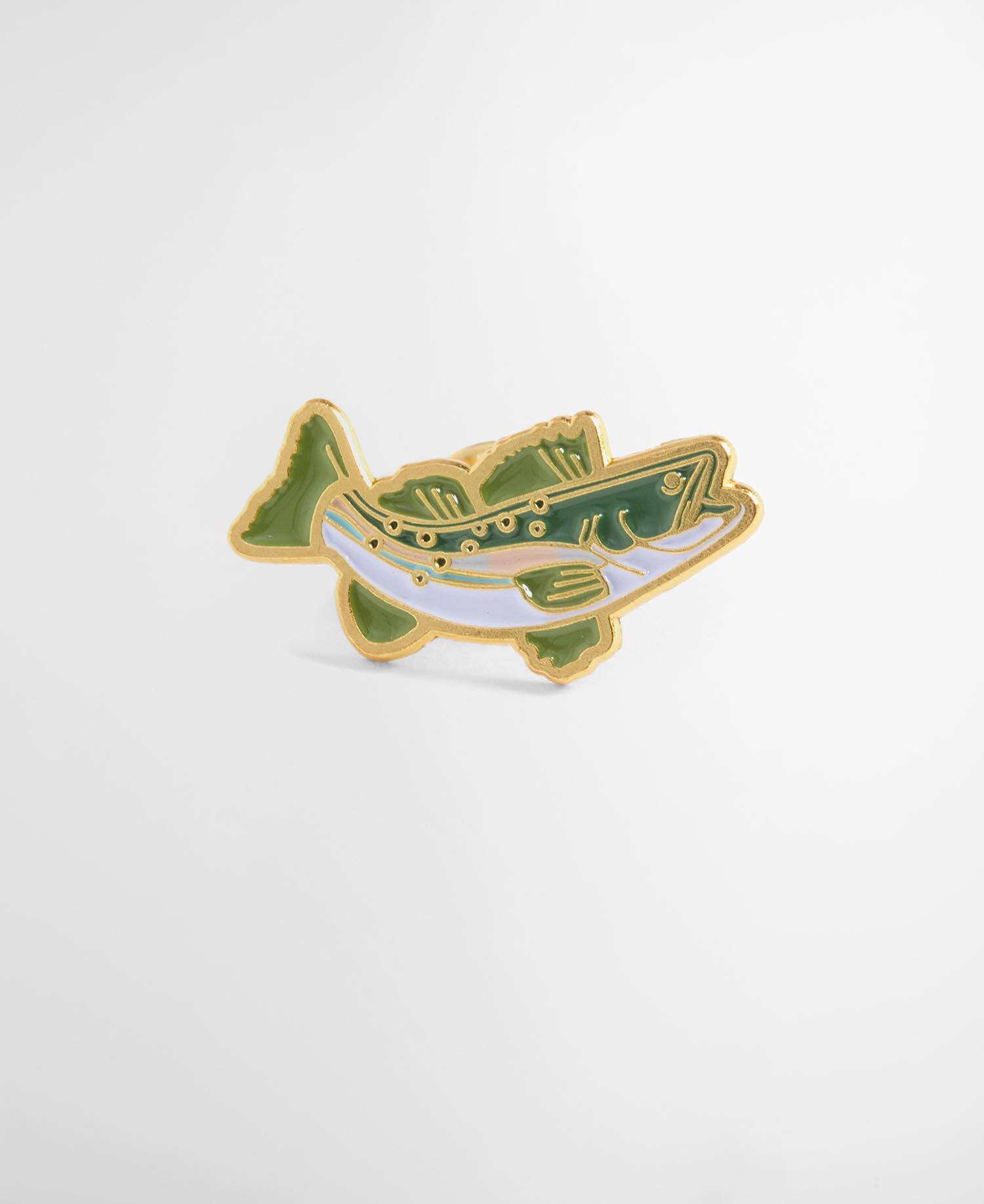 Barbour Zander Fish Pin Badge image number 1