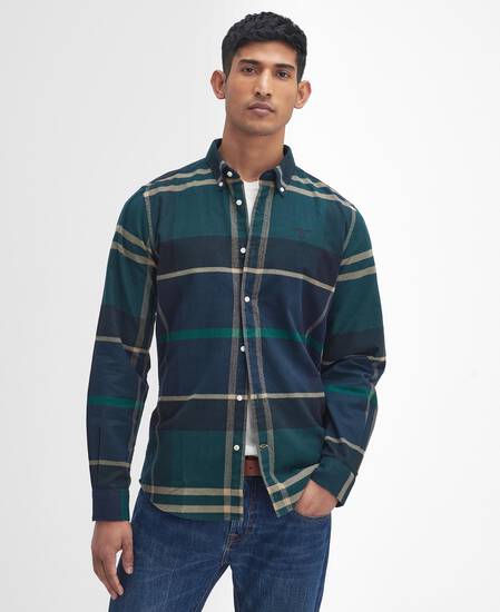 Iceloch Tailored Long-Sleeved Shirt Green Loch