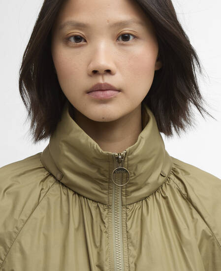 Giacca antipioggia Rowane Bleached Olive