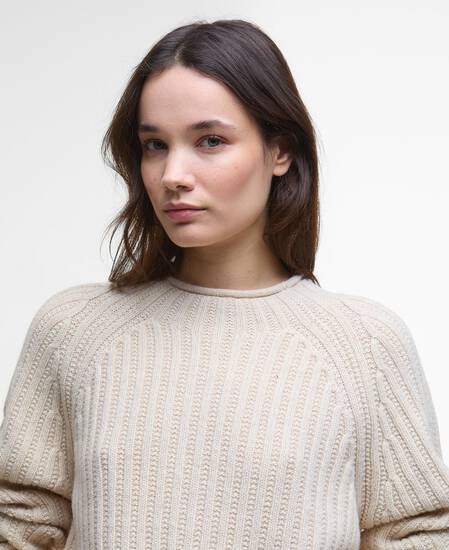 Bamburgh Crew Neck Jumper Birch