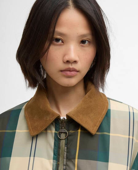 Maureen Reversible Casual Jacket Burnt Olive/Ancient