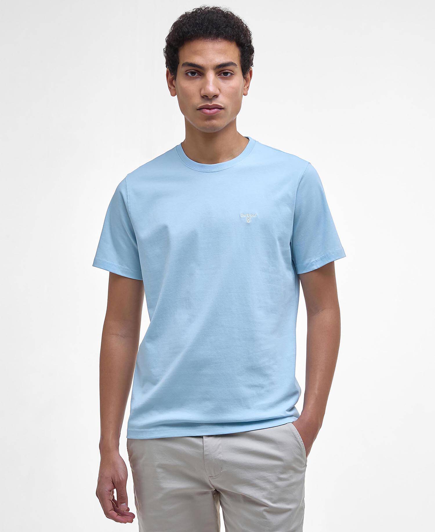 Essential Sports T-Shirt Pale Sky image number 0