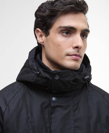 Oakdale Waxed Jacket Black