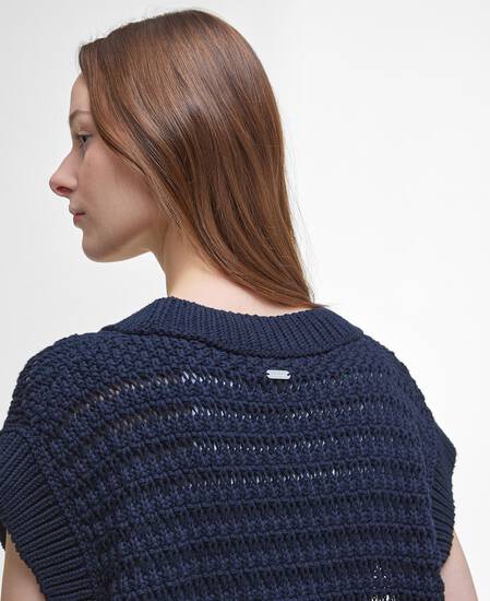 Melanie Sweater Vest Navy