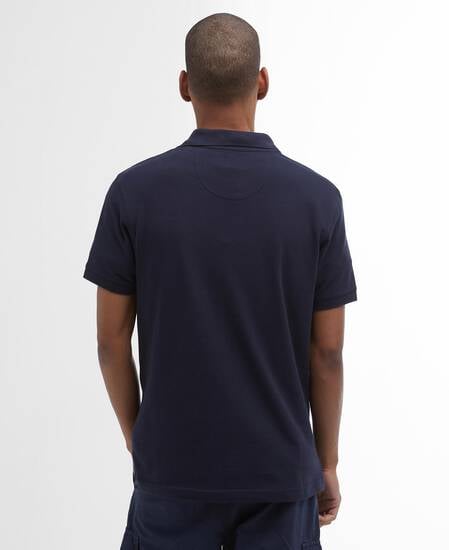 Sports Short-Sleeved Polo Shirt New Navy