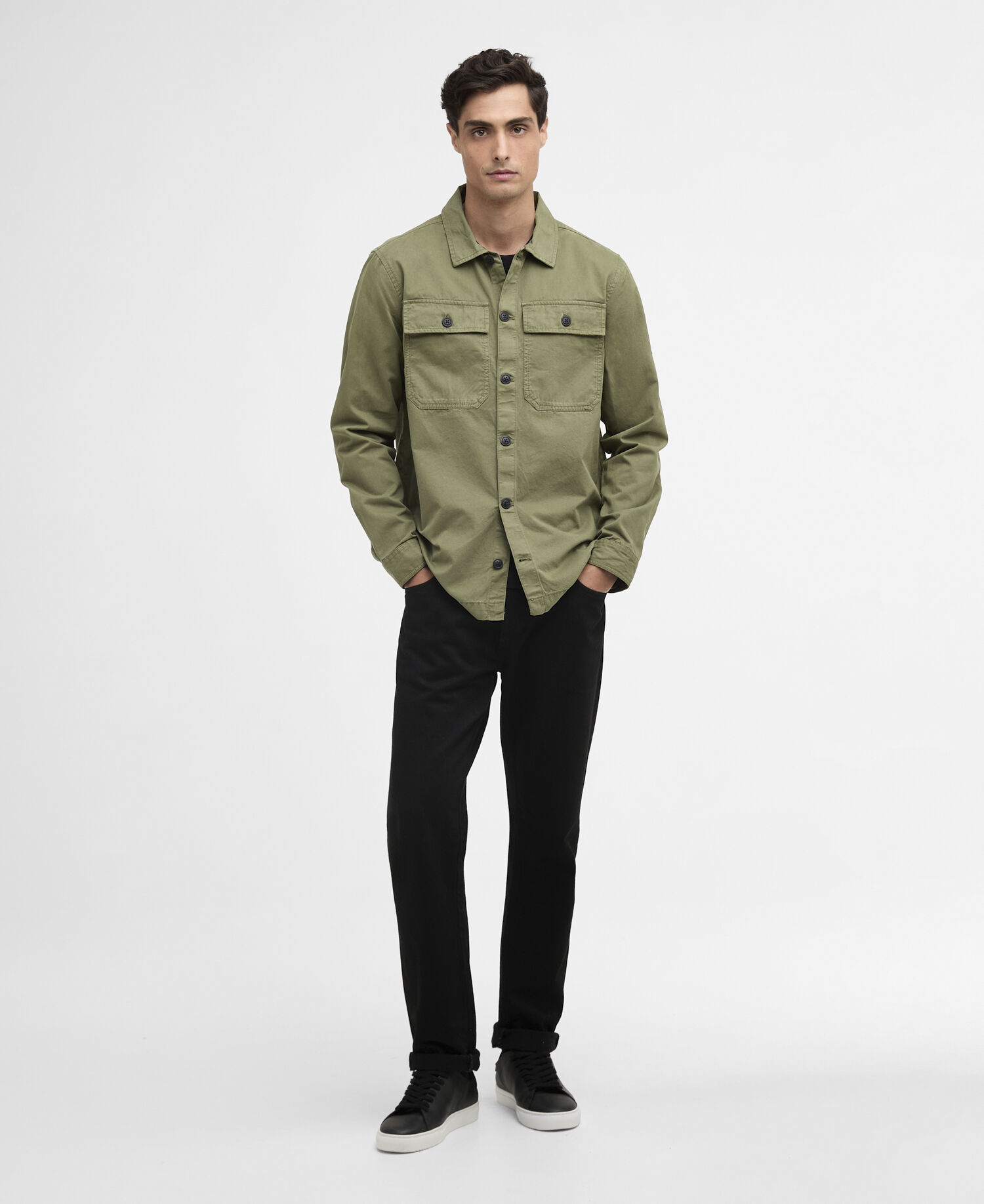 Arlo Overshirt Burnt Olive